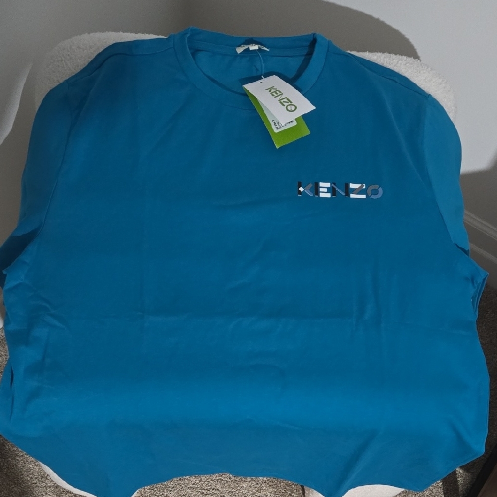 Kenzo Paris Blue T-Shirt Xl Size